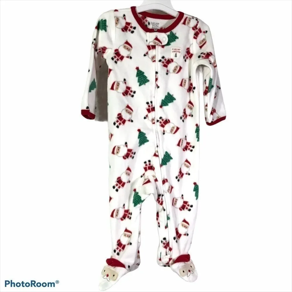 Just One You Carter’s sleeper footies pajamas 9m